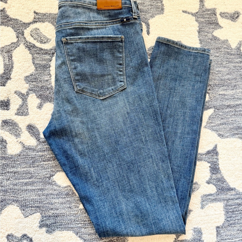 Lucky Brand Women's Mid Wash Skinny Jeans - 10
